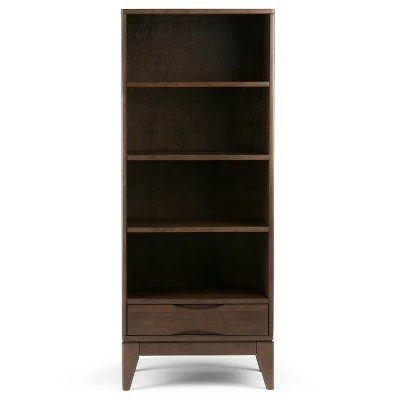 Best Pirce 🔔 Pearson Bookcase with Storage - Wyndenhall Walnut Brown 😍 5 Best Pirce 🔔 Pearson Bookcase with Storage - Wyndenhall Walnut Brown 😍 - Image 3