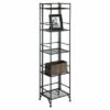 New π 57.75" 5 Tier Folding Metal Shelf Black - Breighton Home π― 1 New π 57.75" 5 Tier Folding Metal Shelf Black - Breighton Home π― -Bookshelves And Bookcases store unnamed file 3931