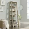 Best deal 👍 71" 5 Shelf Trestle Bookshelf Chalked Chestnut - Sauder ✨ -Bookshelves And Bookcases store unnamed file 3963