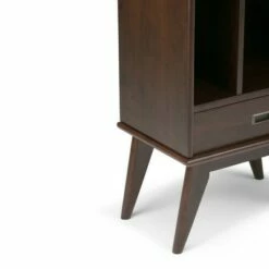 Coupon 🔔 Tierney Solid Hardwood Mid Century Bookcase and Storage Unit - WyndenHall Teak 🎉 -Bookshelves And Bookcases store unnamed file 3970