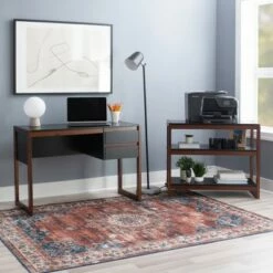 Cheapest ⭐ 29.5" Sierah Low Bookcase - Linon Black/walnut 😉 -Bookshelves And Bookcases store unnamed file 3995