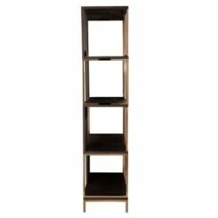 Deals 🥰 71.75" Sionwark Modern Etagere Brown/Champagne - Aiden Lane 😀 -Bookshelves And Bookcases store unnamed file 4015