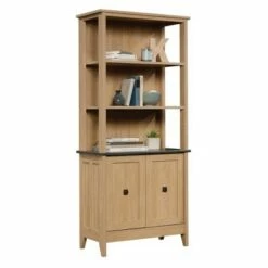 Flash Sale ⭐ 72" August Hill 5 Shelf Bookcase Brown - Sauder 🎉 -Bookshelves And Bookcases store unnamed file 4040