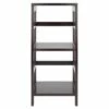 Promo 💯 29.21" 2 Tier Leo Shelf Storage or Bookshelf Narrow Espresso Finish - Winsome 😍 -Bookshelves And Bookcases store unnamed file 4045