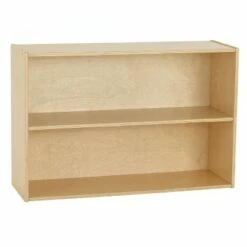 Buy ✔️ ECR4Kids Birch Streamline 2-Shelf Storage Cabinet with Back 💯 -Bookshelves And Bookcases store unnamed file 4056