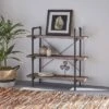 Wholesale 💯 41.75" Indiana Industrial 3-Tier Shelf Dark Brown - Christopher Knight Home 😀 -Bookshelves And Bookcases store unnamed file 4099