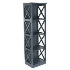 Flash Sale π₯ Contemporary 4 Tier Wooden Shelf - Olivia & May Gray β€οΈ