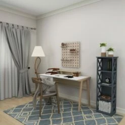 Flash Sale 🔥 Contemporary 4 Tier Wooden Shelf - Olivia & May Gray ❤️ -Bookshelves And Bookcases store unnamed file 4130