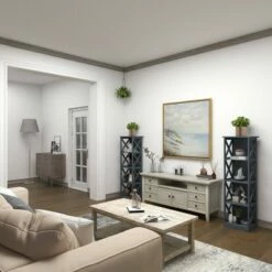 Flash Sale 🔥 Contemporary 4 Tier Wooden Shelf - Olivia & May Gray ❤️ -Bookshelves And Bookcases store unnamed file 4133