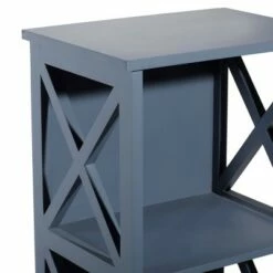 Flash Sale 🔥 Contemporary 4 Tier Wooden Shelf - Olivia & May Gray ❤️ -Bookshelves And Bookcases store unnamed file 4134