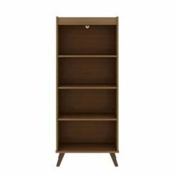 Outlet 😉 Hampton 4 Shelf Bookcase - Manhattan Comfort Black 😍 -Bookshelves And Bookcases store unnamed file 4173