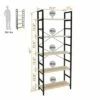 Promo 💯 Bestier 5 Tier Adjustable Multifunctional Storage Display Bookcase 26 Inch ✨ -Bookshelves And Bookcases store unnamed file 419