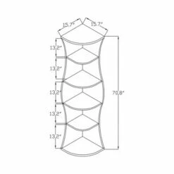 Top 10 ๐คฉ 70.8" Ronni Contemporary 5 Shelf Corner Bookcase Walnut - HOMES: Inside + Out ๐ 9 Top 10 ๐คฉ 70.8" Ronni Contemporary 5 Shelf Corner Bookcase Walnut - HOMES: Inside + Out ๐ -Bookshelves And Bookcases store unnamed file 4241