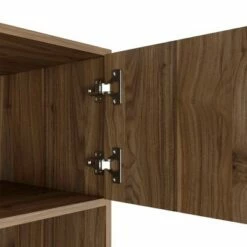 Outlet 🎁 67" Aster 3 Tier Shelf Bookcase Walnut - RST Brands 🔔 -Bookshelves And Bookcases store unnamed file 4269