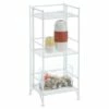 Cheapest 👍 32.75" 3 Tier Folding Metal Shelf White - Breighton Home 🧨 -Bookshelves And Bookcases store unnamed file 4277