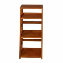 Outlet 🔥 Cakewalk High Square Folding Bookcase - Regency White ✨