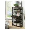 Hot Sale ✔️ 59.75" Oxford 5 Tier Bookcase with Drawer Black - Breighton Home 😉 -Bookshelves And Bookcases store unnamed file 4337