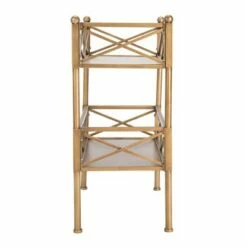 Cheap 😍 31" Decorative Bookshelf - Safavieh Gold 👏 -Bookshelves And Bookcases store unnamed file 4349