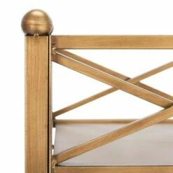 Cheap 😍 31" Decorative Bookshelf - Safavieh Gold 👏 -Bookshelves And Bookcases store unnamed file 4351