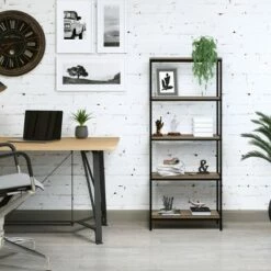 Budget โ Lavish Home 5-Tier Open Industrial Style Wooden Bookshelf, Gray Woodgrain ๐ 12 Budget โ Lavish Home 5-Tier Open Industrial Style Wooden Bookshelf, Gray Woodgrain ๐ -Bookshelves And Bookcases store unnamed file 4373