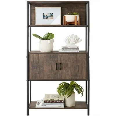 Buy 🔥 Best Choice Products Storage Bookshelf for Living Room, Walkway w/ Enclosed Cabinet, Elevated Design 🛒 9 Buy 🔥 Best Choice Products Storage Bookshelf for Living Room, Walkway w/ Enclosed Cabinet, Elevated Design 🛒 - Image 7