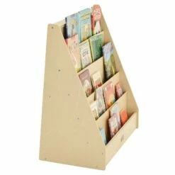 Promo 🛒 ECR4Kids Birch Hardwood Single-Sided Bookcase Display Stand for Kids, 5 Shelves, Natural Finish 💯 -Bookshelves And Bookcases store unnamed file 4449