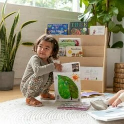 Promo 🛒 ECR4Kids Birch Hardwood Single-Sided Bookcase Display Stand for Kids, 5 Shelves, Natural Finish 💯 -Bookshelves And Bookcases store unnamed file 4450