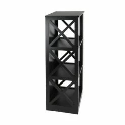Outlet 🥰 Contemporary 3 Tier Wooden Shelf - Olivia & May Black 🛒 -Bookshelves And Bookcases store unnamed file 4464