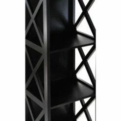 Outlet 🥰 Contemporary 3 Tier Wooden Shelf - Olivia & May Black 🛒 -Bookshelves And Bookcases store unnamed file 4465