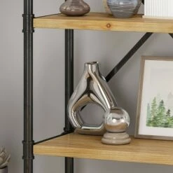 Best reviews of 🔥 Greenwood Industrial Iron Four Shelf Bookcase - Christopher Knight Home Gray/pewter Finish 🌟 -Bookshelves And Bookcases store unnamed file 4487