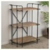 Deals ❤️ Yorktown 40.5" 3-Shelf Industrial Bookcase Brown - Christopher Knight Home ❤️