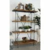 Flash Sale β 67" Metal and Wood 4 Tier Shelf Dark Brown - Olivia & May π 2 Flash Sale β 67" Metal and Wood 4 Tier Shelf Dark Brown - Olivia & May π -Bookshelves And Bookcases store unnamed file 4566