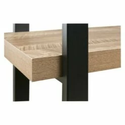 Best Pirce ❤️ 55" Bourbon Foundry 4 Tier Bookshelf Wood and Black Steel Oak - OneSpace 😍 -Bookshelves And Bookcases store unnamed file 4577