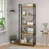 Coupon 🔥 71" Driscoe Industrial 5 Shelf Bookcase Antique Brown - Christopher Knight Home 😉 -Bookshelves And Bookcases store unnamed file 4592