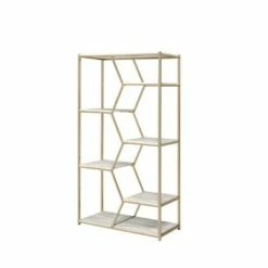 Discount 🛒 72" Otum 7 Shelf Bookcase - HOMES: Inside + Out Silver 😍 -Bookshelves And Bookcases store unnamed file 4598