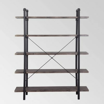 Promo π― Kodiak Industrial 5 Tier Shelf - Christopher Knight Home Gray β¨ 7 Promo π― Kodiak Industrial 5 Tier Shelf - Christopher Knight Home Gray β¨ - Image 5