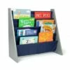 Best Sale 🥰 Newport Kids' Bookshelf 4 Tier Book Organizer Navy/Gray - Humble Crew ✔️ -Bookshelves And Bookcases store unnamed file 461