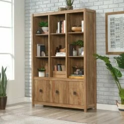 Wholesale 😉 72" Cannery Bridge Storage Wall Cabinet Sindoori Mango - Sauder 👏