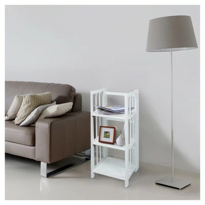 Cheap π― 38" 3-Shelf Folding Bookcase - Flora Home Walnut 𧨠8 Cheap π― 38" 3-Shelf Folding Bookcase - Flora Home Walnut 𧨠- Image 6