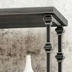 Best deal 🎁 72.5" Hampden Industrial 4 Shelf Bookcase Gray - Christopher Knight Home 🔔 -Bookshelves And Bookcases store unnamed file 4710