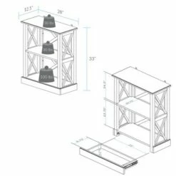 Cheapest ๐ 33" Jackson 3 Shelf Bookcase with Concealed Drawer Black - Flora Home ๐ 11 Cheapest ๐ 33" Jackson 3 Shelf Bookcase with Concealed Drawer Black - Flora Home ๐ -Bookshelves And Bookcases store unnamed file 4754