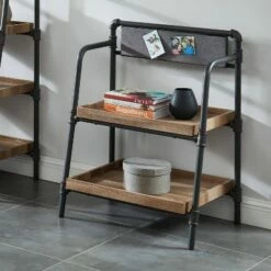 Budget 🧨 Mack Rustic Bookcase Light Copper - HOMES: Inside + Out 🥰