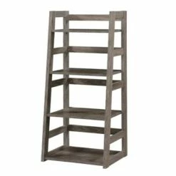 Best Pirce 💯 44.25" Designs2Go Trestle Bookcase - Breighton Home White 🧨 -Bookshelves And Bookcases store unnamed file 4819
