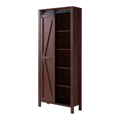Promo โญ 72" Arbolada Sliding Door Bookcase - HOMES: Inside + Out White Oak ๐ 4 Promo โญ 72" Arbolada Sliding Door Bookcase - HOMES: Inside + Out White Oak ๐ - Image 2