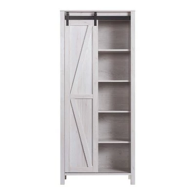 Promo โญ 72" Arbolada Sliding Door Bookcase - HOMES: Inside + Out White Oak ๐ 11 Promo โญ 72" Arbolada Sliding Door Bookcase - HOMES: Inside + Out White Oak ๐ - Image 9