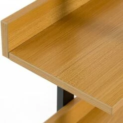 Best Sale 👏 Fabulaxe Industrial 5 Shelf Wood and Metal Etagere Rustic Bookcase Free Standing Bookshelf 🌟 -Bookshelves And Bookcases store unnamed file 4838