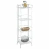 Outlet ๐ 45" 4 Tier Folding Metal Shelf White - Breighton Home โค๏ธ 2 Outlet ๐ 45" 4 Tier Folding Metal Shelf White - Breighton Home โค๏ธ -Bookshelves And Bookcases store unnamed file 4839