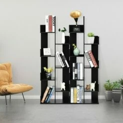 Best Pirce 🤩 Costway 8-Tier Bookshelf Bookcase w/8 Open Compartments Space-Saving Storage Rack White/Black 🎁 -Bookshelves And Bookcases store unnamed file 486