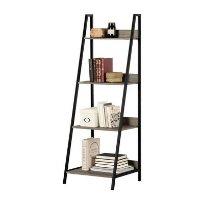 Best Sale ๐ 57.75" Evane 4 Fixed Shelves Shelving Unit Ash Oak - South Shore ๐ 8 Best Sale ๐ 57.75" Evane 4 Fixed Shelves Shelving Unit Ash Oak - South Shore ๐ - Image 6