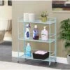 Top 10 ✨ 33" Xtra Storage 3 Tier Wide Folding Metal Shelf Sea Foam - Breighton Home 🛒 -Bookshelves And Bookcases store unnamed file 4914